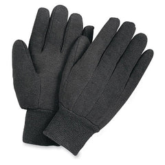 R3 Jersey Work Gloves, Reversible, Large, Brown - RTSY7201L