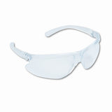 UVEX SAFETY, INC. Spartan 400 Series Wraparound Safety Glasses, Clear Plastic Frame, Clear Lens - CRWCL110